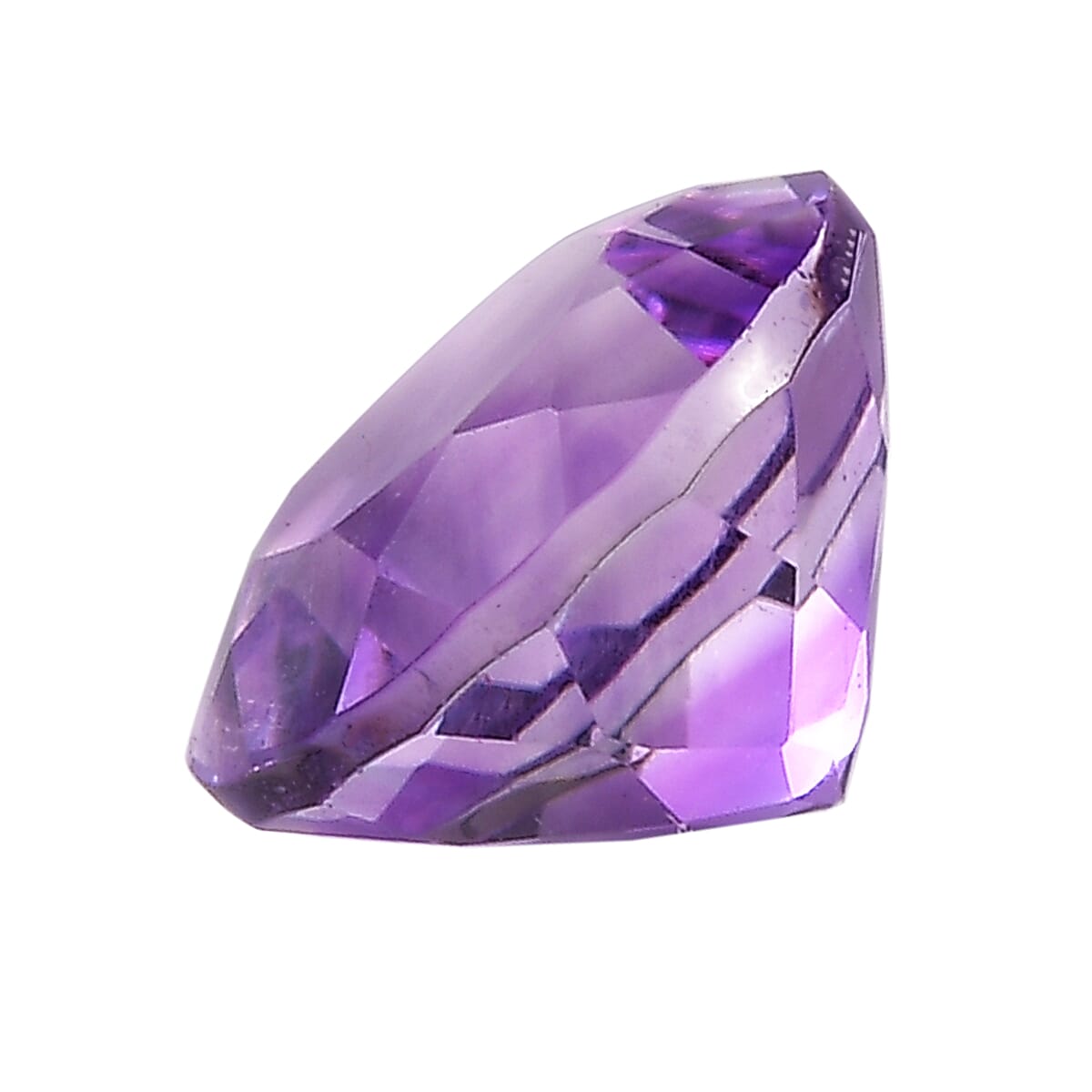 Mashamba Amethyst (Rnd 7 mm) 1.15 ctw Loose Gemstone image number 2