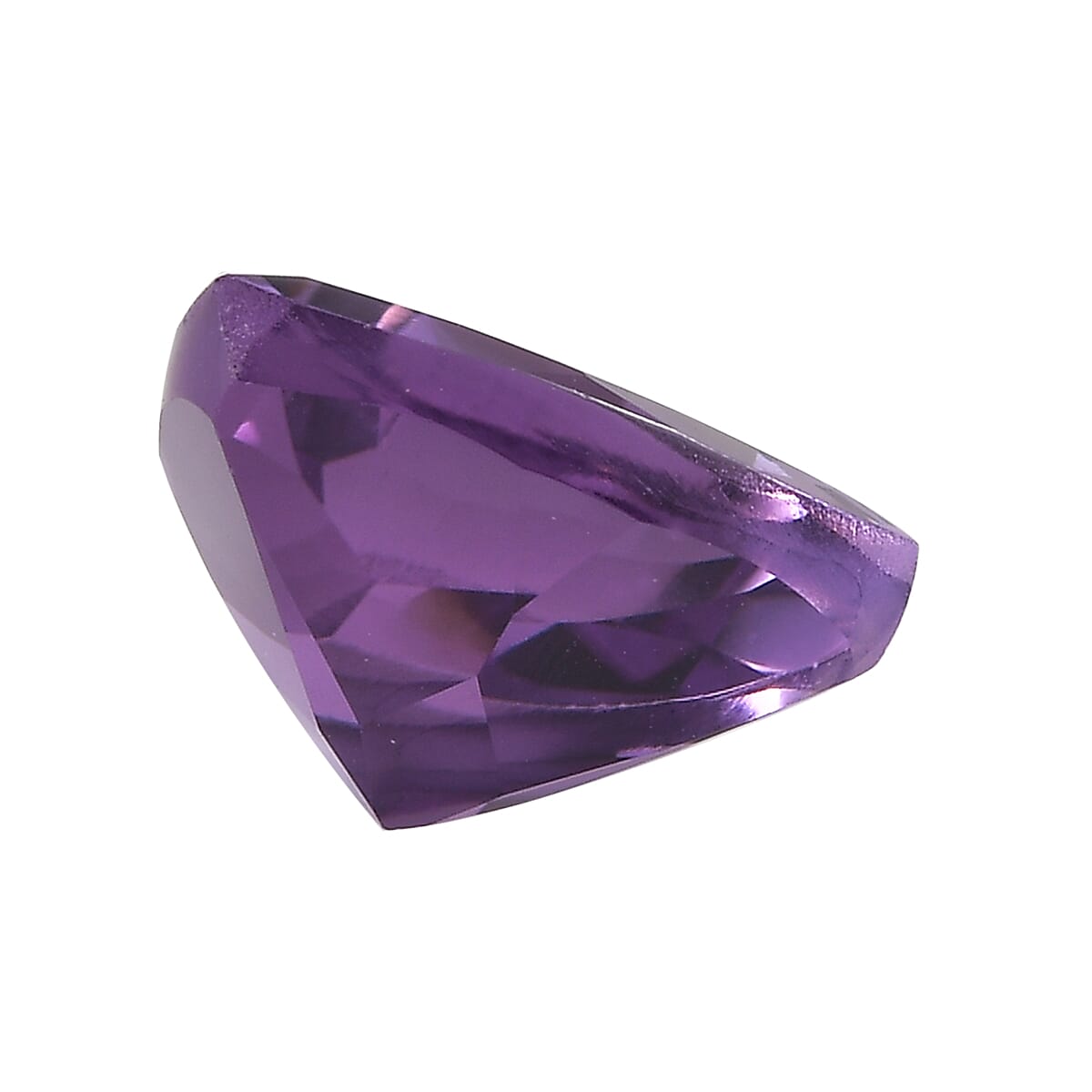 Moroccan Amethyst (Trl 12 mm) 4.10 ctw Loose Gemstone