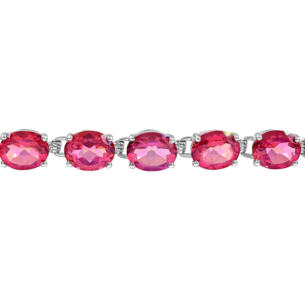 fatabulous Quartz Bracelet  size 8 Sterling Silver  36.00 ctw. (8.00 In) image number 2