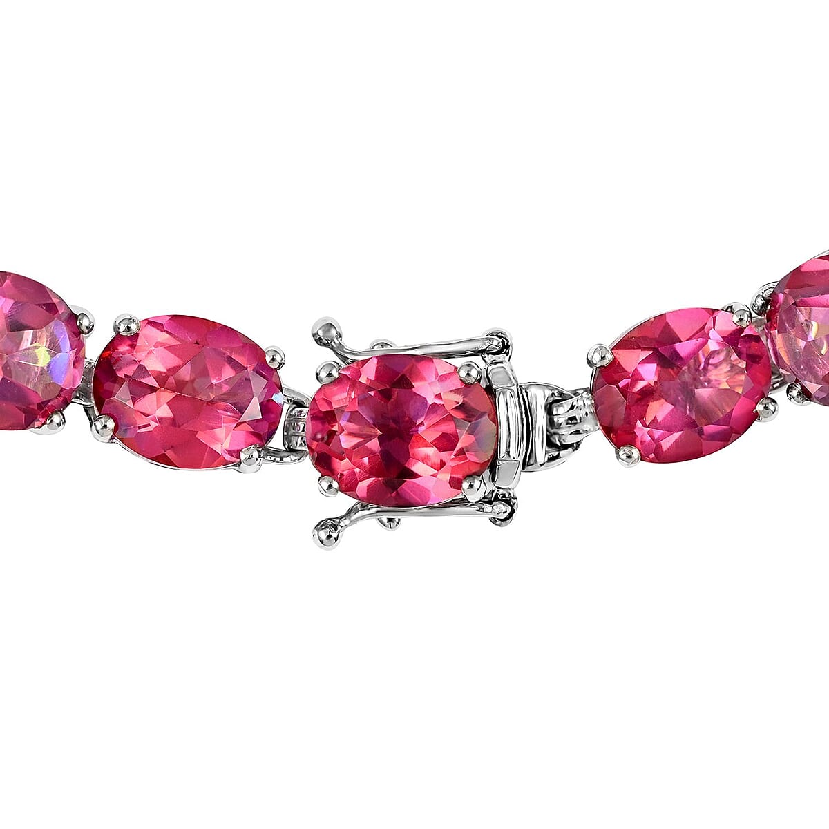 fatabulous Quartz Bracelet  size 8 Sterling Silver  36.00 ctw. (8.00 In) image number 3