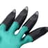 Set of 2 -70% Latex and 30% Polyester Puncture Resistant Claws Garden Gloves (One Size Fits Most) image number 2