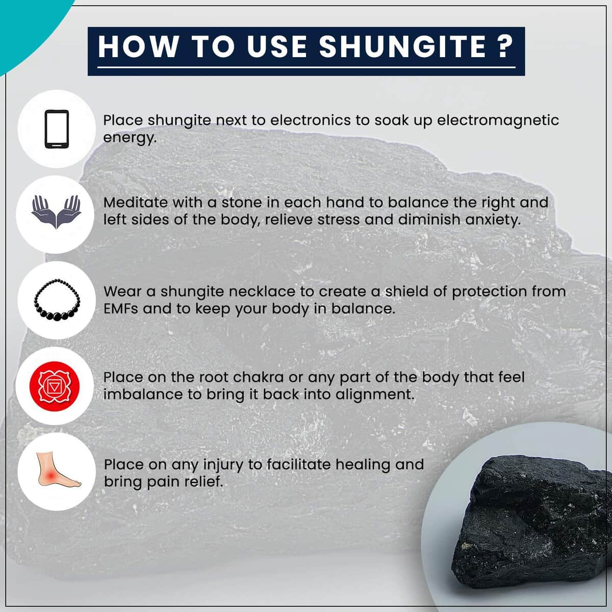 Shungite Protection Healing and Detoxification (Book) image number 3