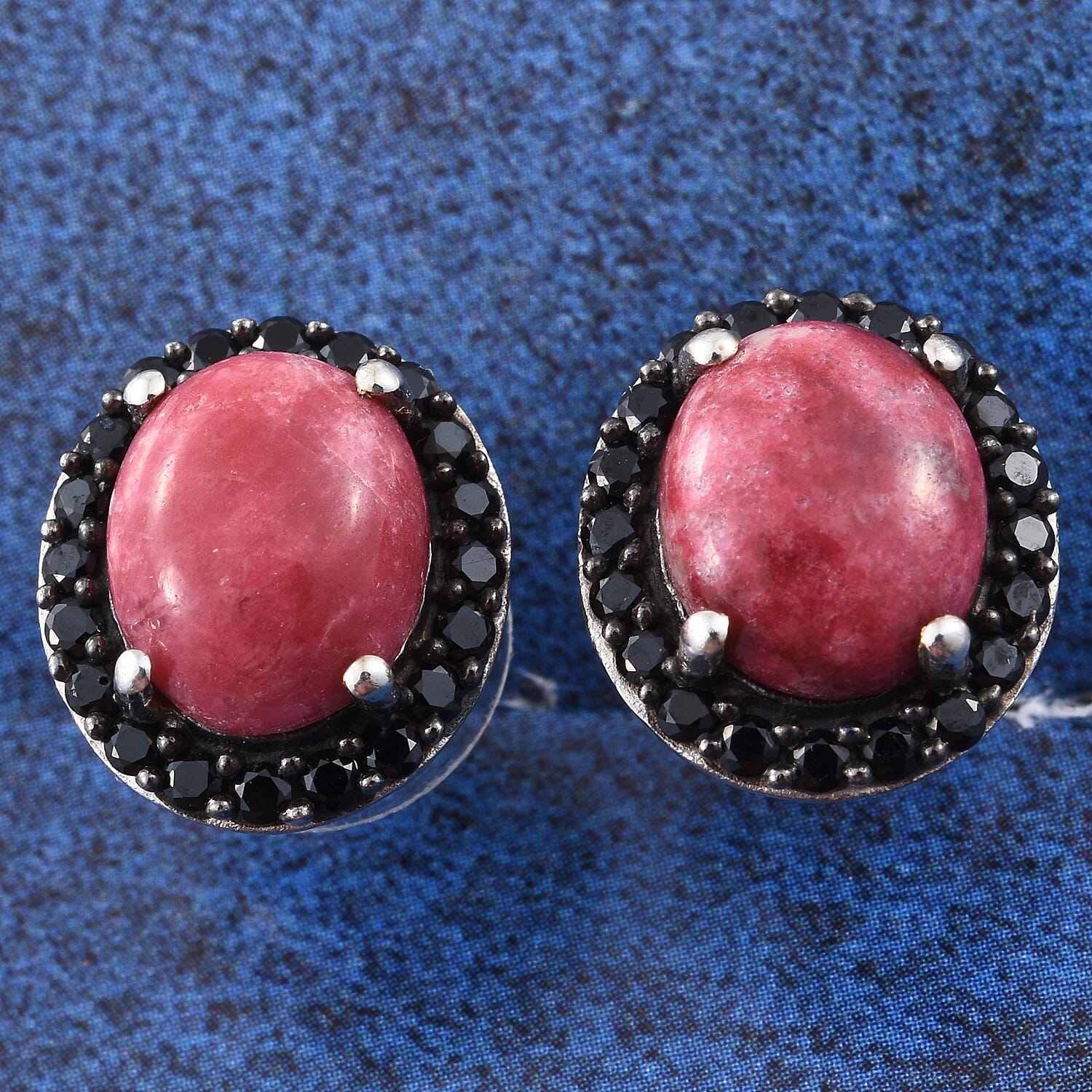Norwegian Thulite and Multi Gemstone Earrings in Platinum Over Sterling Silver 9.29 ctw