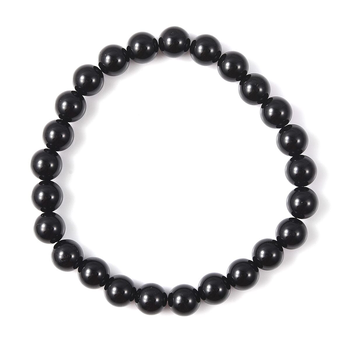 Set of 3 Black Agate, Black and White Chroma Stretch Bracelets and Pointer Pendant Necklace 24 Inches in Black Oxidized Silvertone & Stainless Steel 168.00 ctw