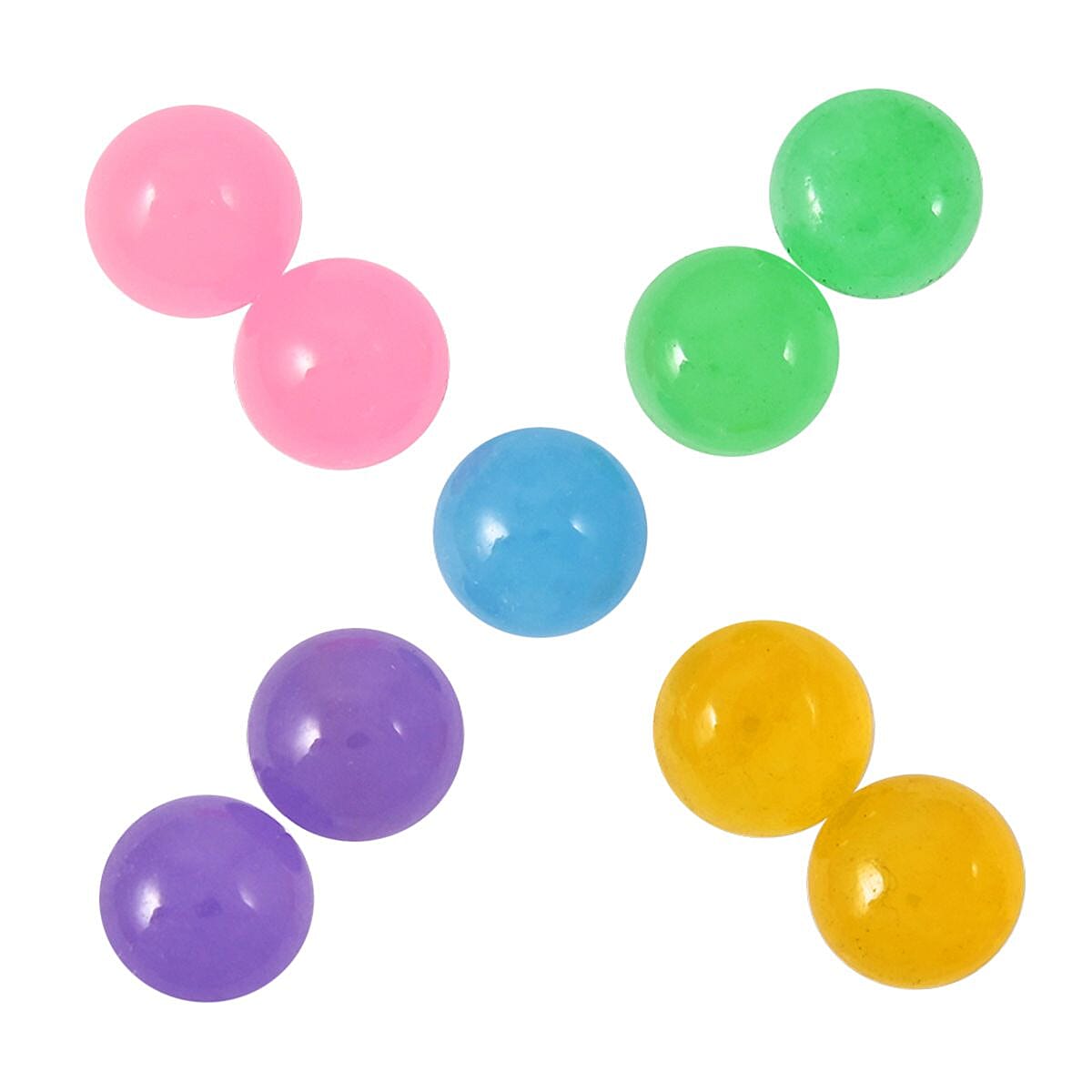 Multi Color Jade Set of 9 (D) (Rnd 6 mm) 8.62 ctw Loose Gemstone
