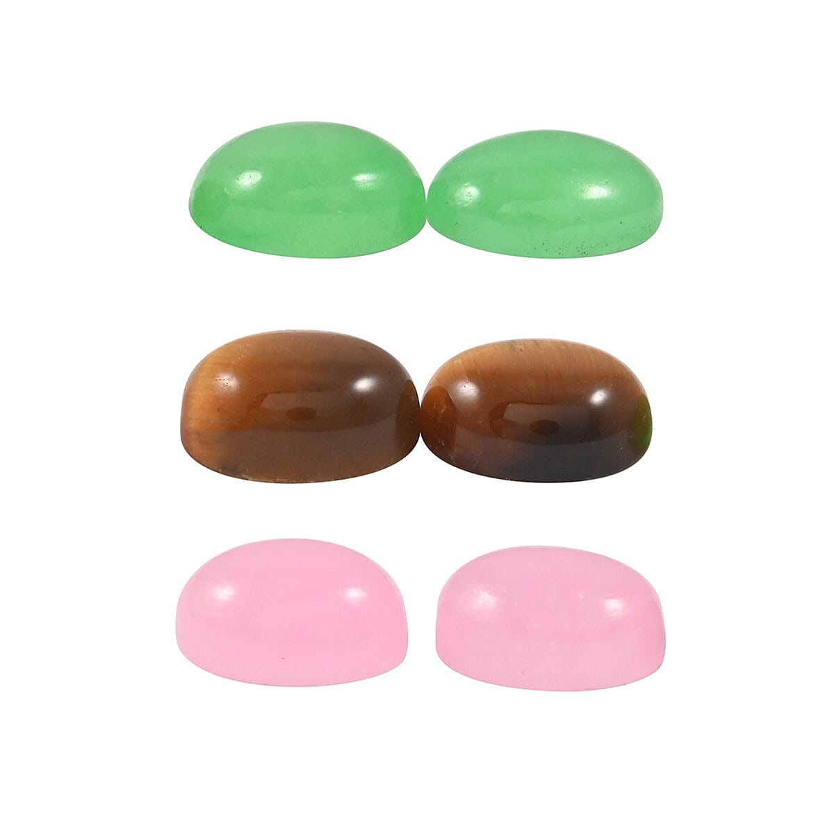 Multi Gemstone Set of 12 (Mix Mix Size) 12.87 ctw Loose Gemstone