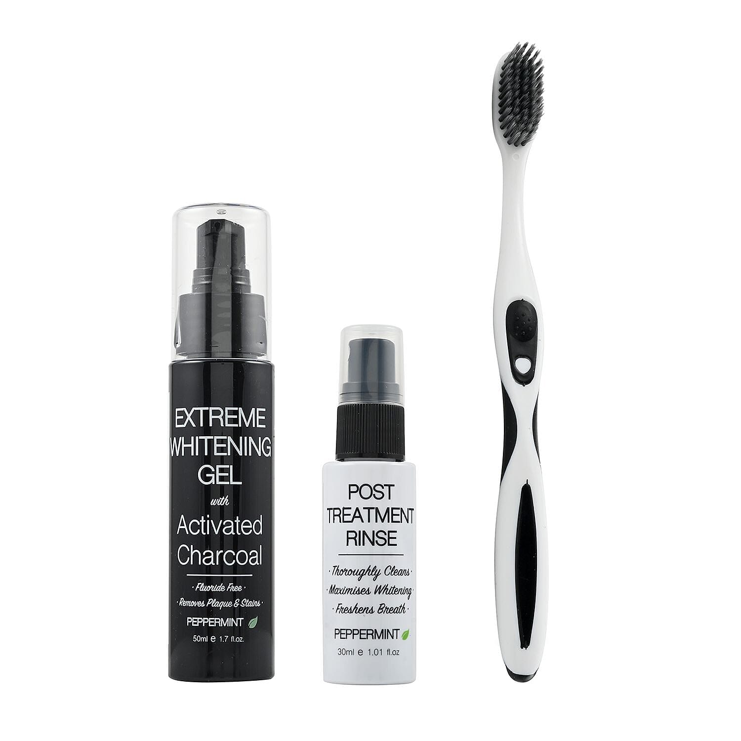CB & Co. Ultimate Teeth Whitening Activated Charcoal Trio Set