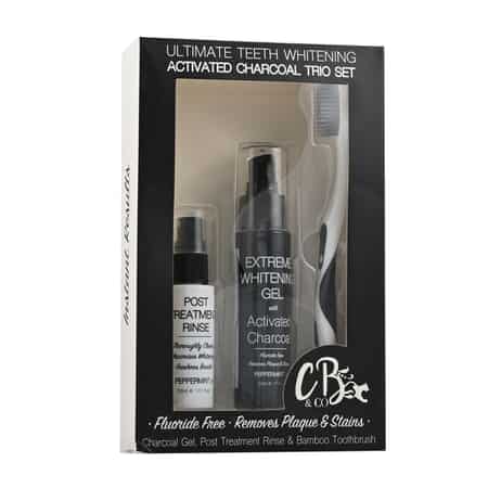 CB & Co. Ultimate Teeth Whitening Activated Charcoal Trio Set image number 5