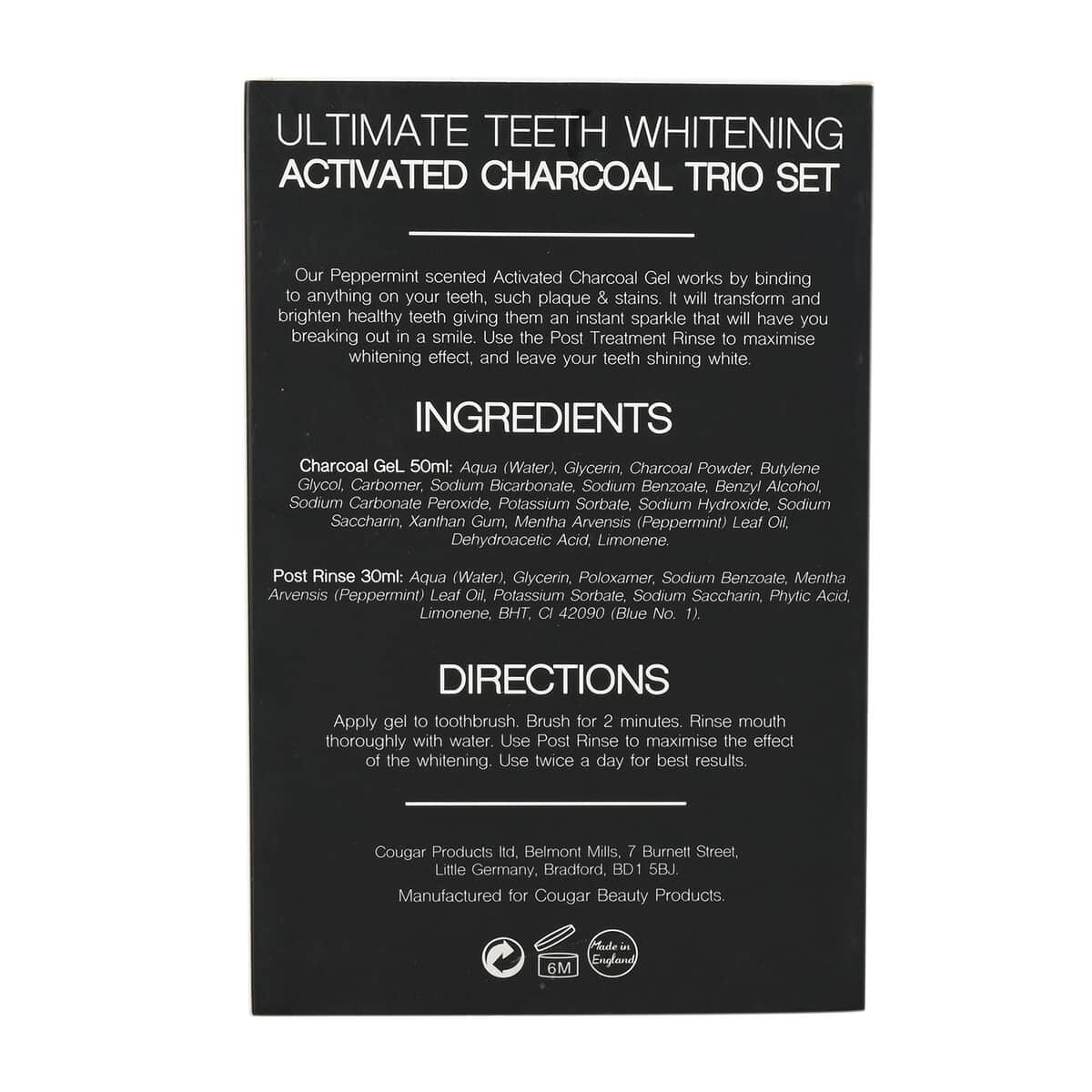 CB & Co. Ultimate Teeth Whitening Activated Charcoal Trio Set image number 6