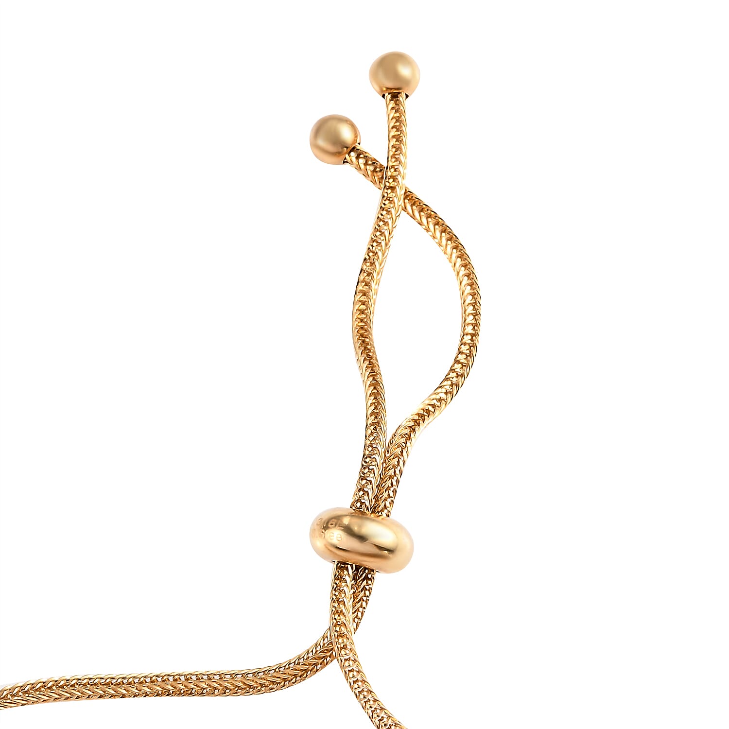 Karis Black Onyx 5.40 ctw Magic Ball Bracelet in 18K YG Plated