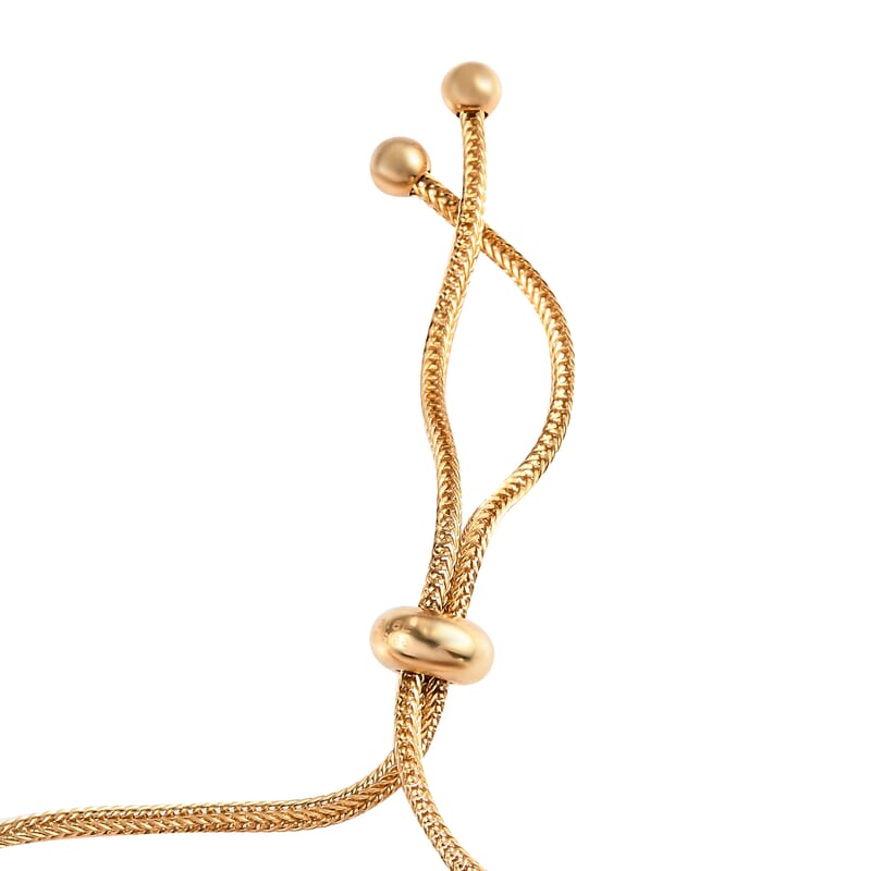 Karis Black Onyx 5.40 ctw Magic Ball Bracelet in 18K YG Plated