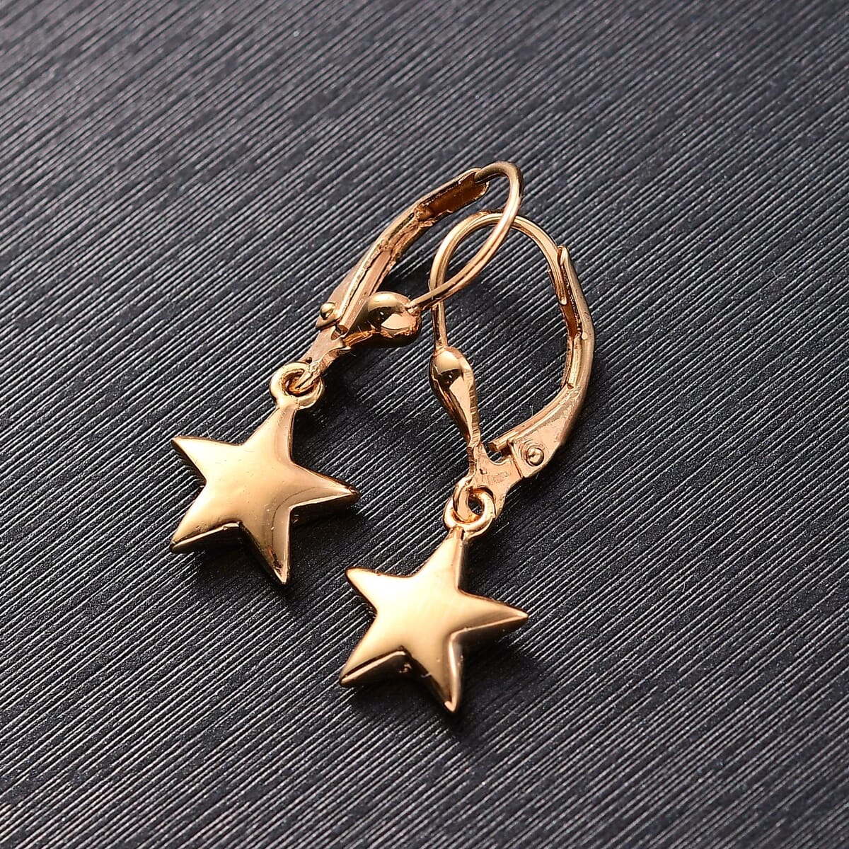 Star Earrings in 14K YG Over Sterling Silver 2.80 Grams image number 1