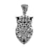 Bali Legacy Sterling Silver Owl Pendant, Silver Jewelry For Women, Stylish Pendant in Silver 9.1 grams image number 4