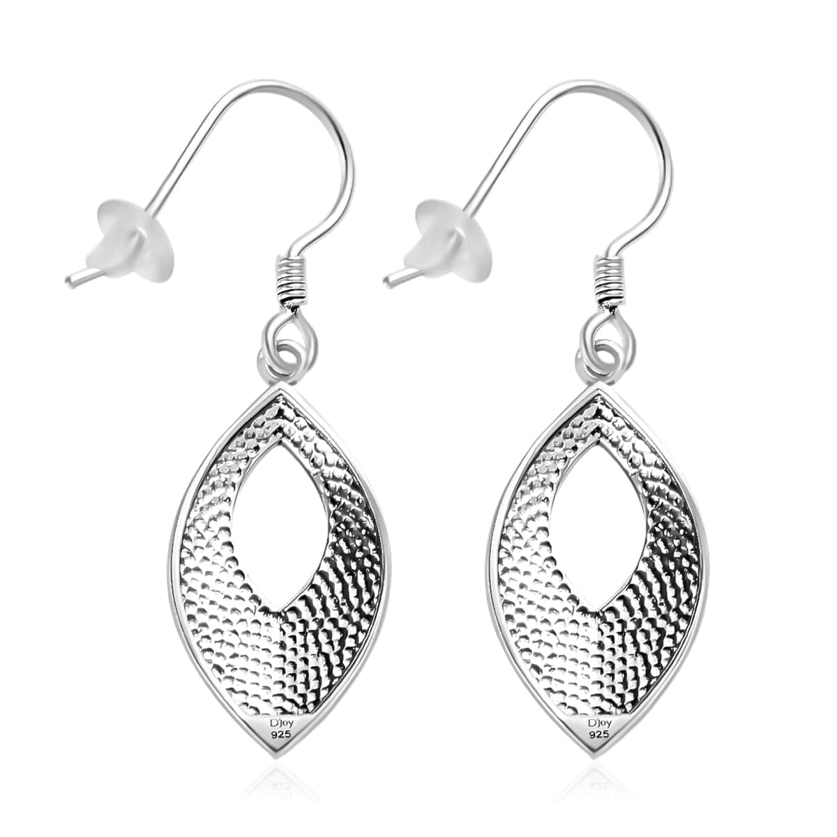 Filigree Drop Earrings, Filigree Earrings For Women, Sterling Silver Earrings, Silver Drop Earrings image number 4