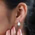 Premium Larimar and Tanzanite Drop Earrings in Platinum Over Sterling Silver 2.90 ctw image number 1