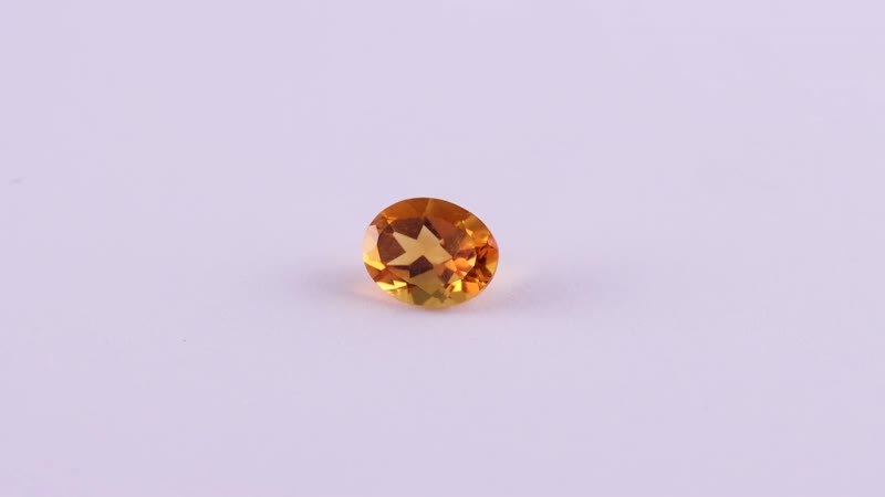 AA Serra Gaucha Citrine (Ovl 9x7 mm) 1.61 ctw Loose Gemstone