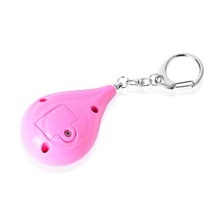 Set of 2 Personal Safety Pink Alarm Keychains (3xLR44 Batteries Included) image number 2