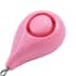 Set of 2 Personal Safety Pink Alarm Keychains (3xLR44 Batteries Included) image number 4