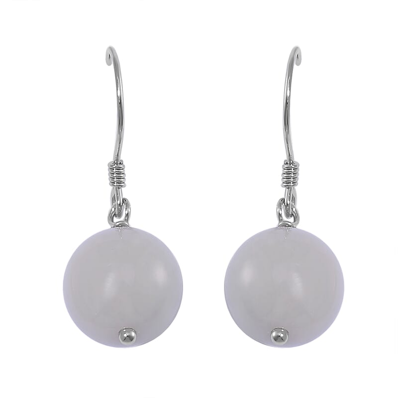 Natural Jade 226.00 ctw Earrings and Beaded Necklace in Sterling Silver 18-20 Inches