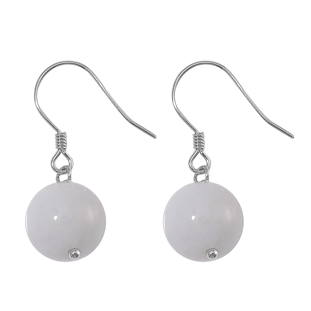 Natural Jade 226.00 ctw Earrings and Beaded Necklace in Sterling Silver 18-20 Inches