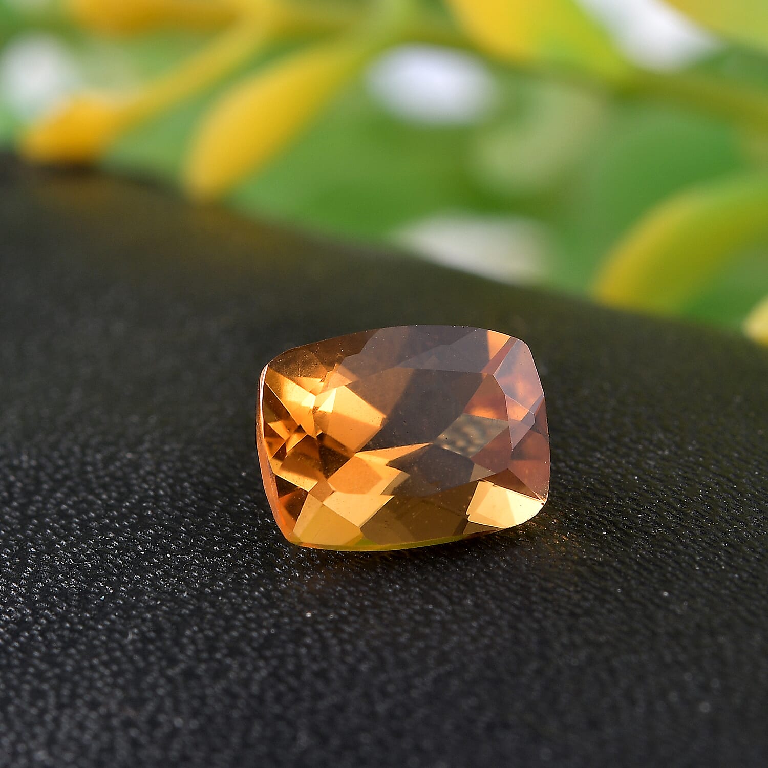 Serra Gaucha Citrine (Cush 8x6 mm) 1.15 ctw Loose Gemstone
