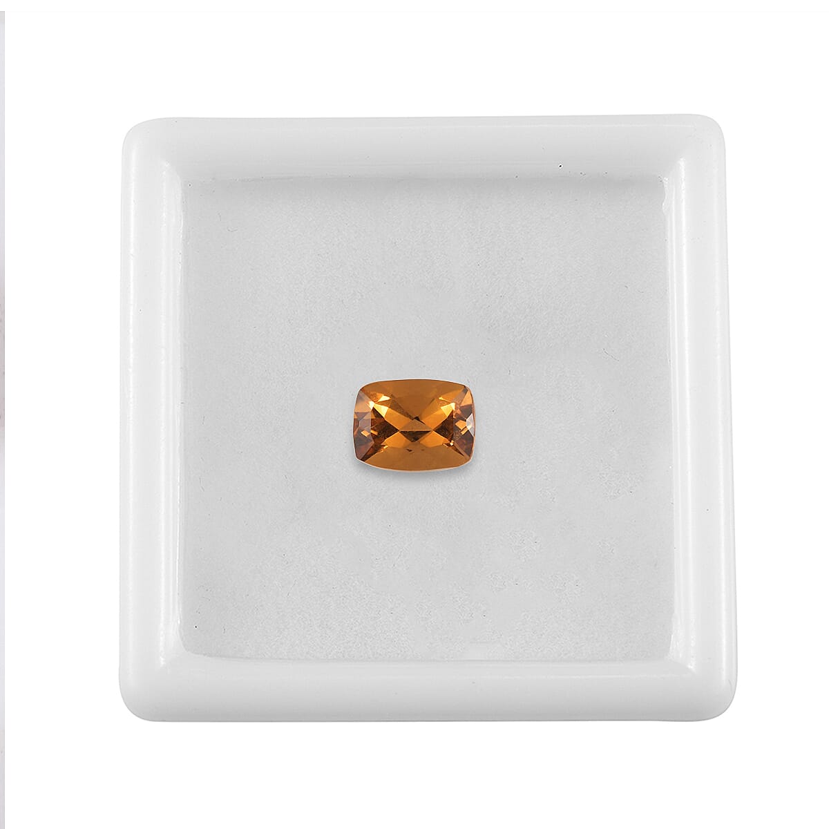 Serra Gaucha Citrine (Cush 8x6 mm) 1.15 ctw Loose Gemstone