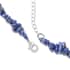 Lapis Lazuli Family Tree of Life Earrings and Pendant Necklace 18-20 Inches in Stainless Steel 271.00 ctw image number 3