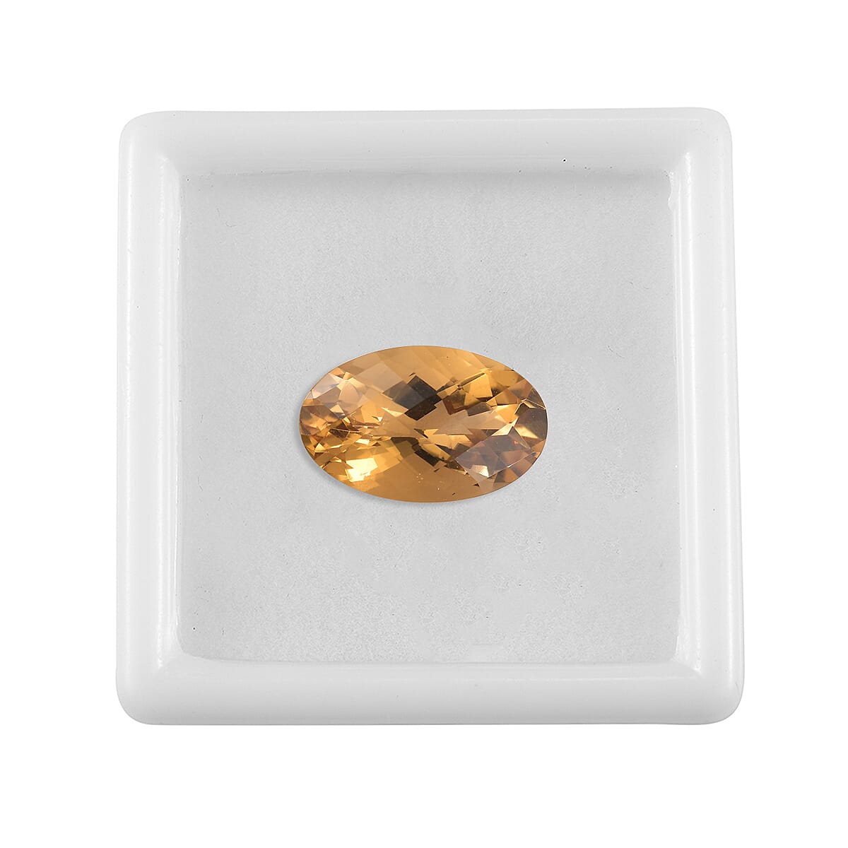 AA Brazilian Citrine (Ovl 16x10 mm) 6.26 ctw Loose Gemstone