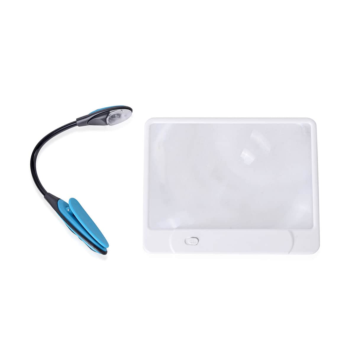 LED 3X Magnifier and Flex Book Lamp Clip image number 0