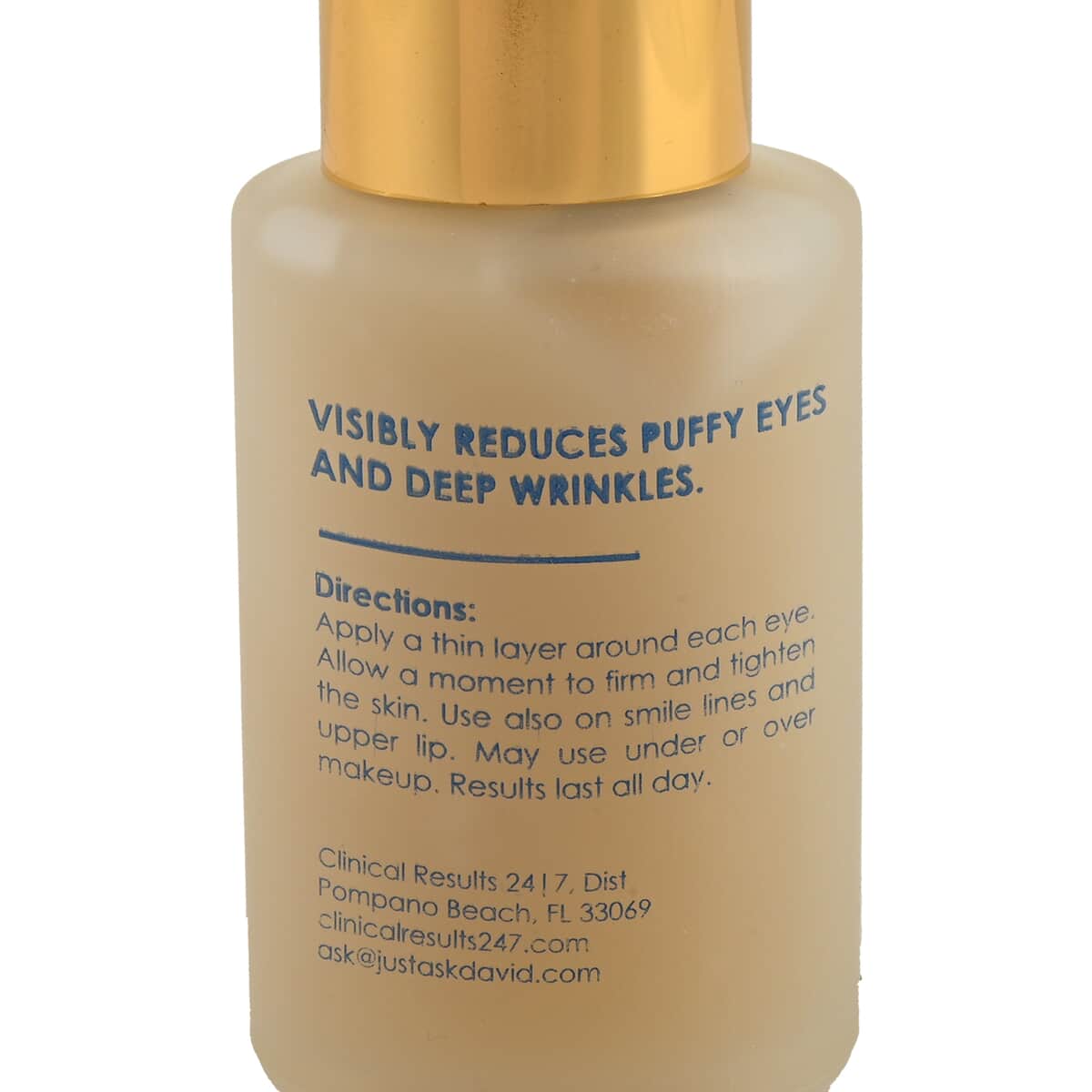 Clinical Results 24.7 Reverse- Poly-Peptide Puffy Eye Relief (1 fl oz) image number 4