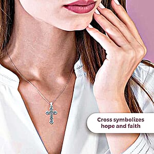 925 Sterling Silver Cross Pendant without Chain, Cross Religious Pendant without Chain, Jewelry Gifts For Women