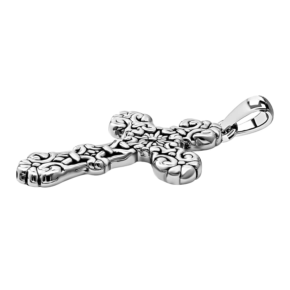 925 Sterling Silver Cross Pendant, Cross Religious Pendant, Jewelry Gifts For Women image number 3