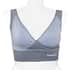 SANKOM Patent Gray Wireless Posture Support Bra with Bamboo Fibers - L/XL image number 0