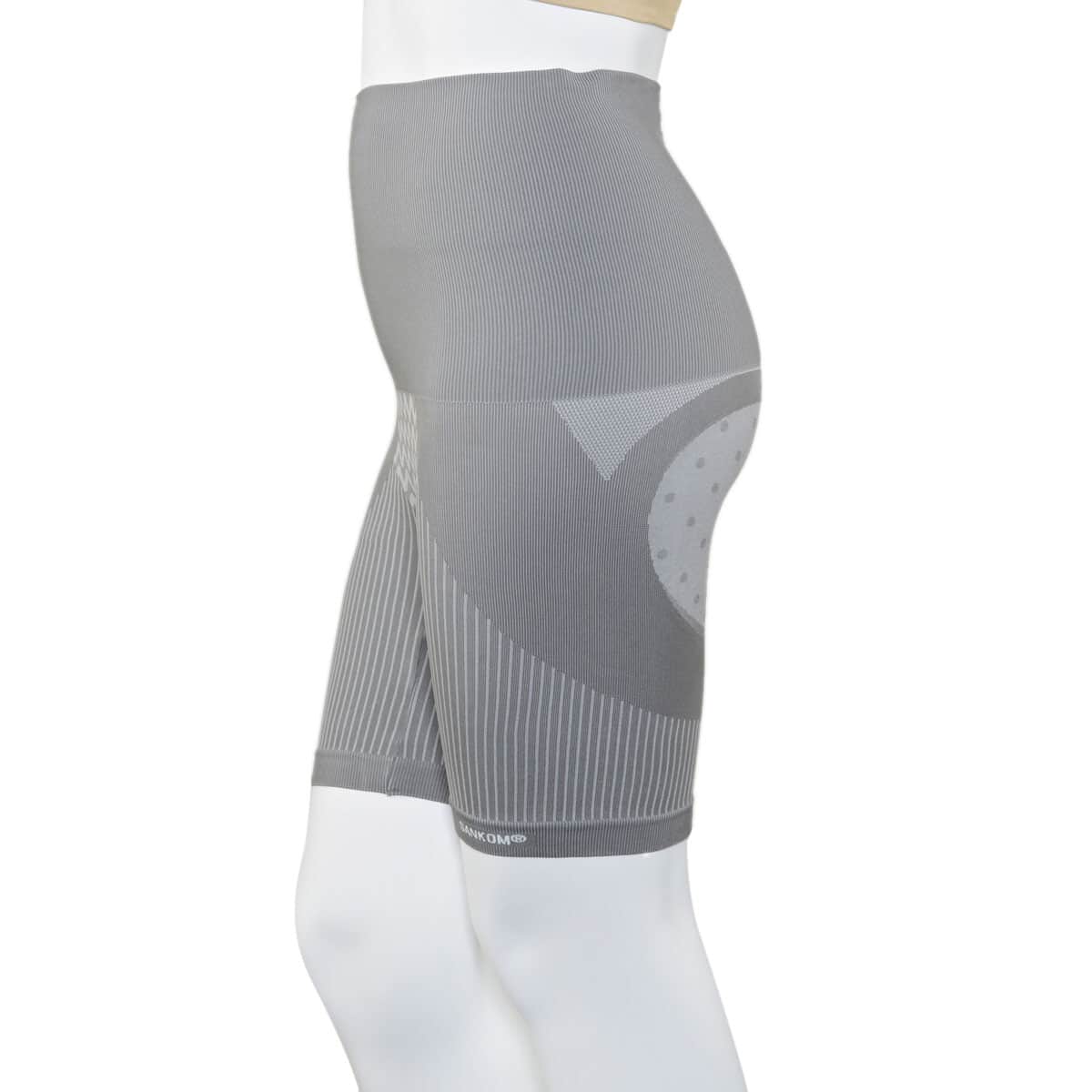 SANKOM Patent Mid-Thigh Shaper with Bamboo Fibers - XXL | Gray  image number 1