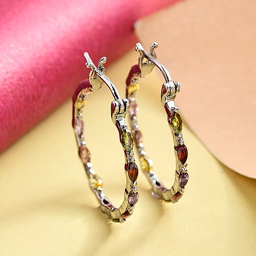 Simulated Multi color Diamond - Product card gallery slide 2 (9431079387391)