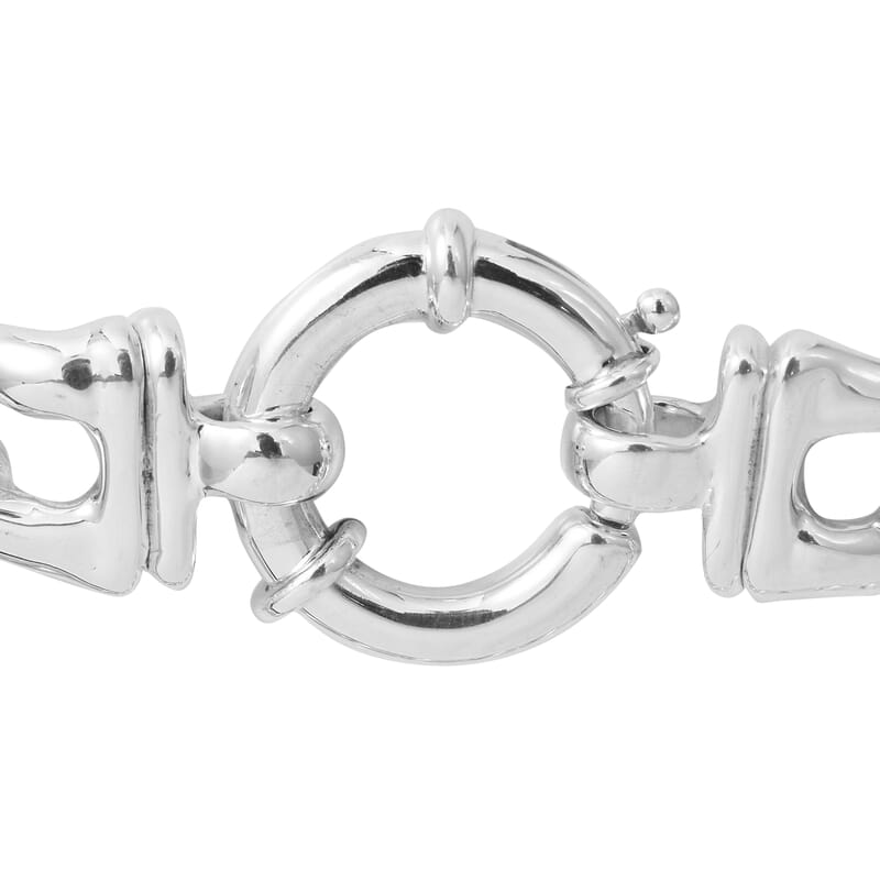 Sterling Silver Men's Link Curb Bracelet (8.00 In)(20.1g)