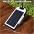 Homesmart White Carabiner Solar 5000 mAh Battery Charger with USB & Emergency LED Flash Light image number 3