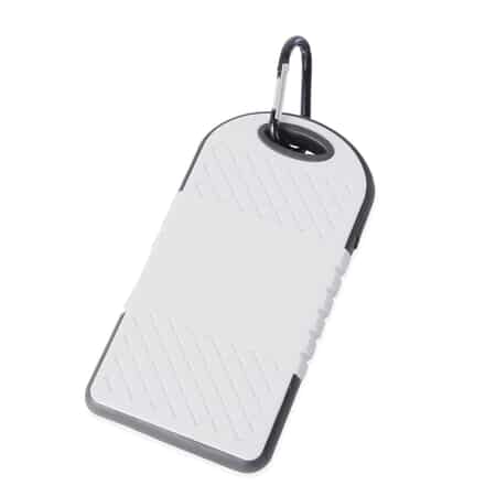 Homesmart White Carabiner Solar 5000 mAh Battery Charger with USB & Emergency LED Flash Light image number 5