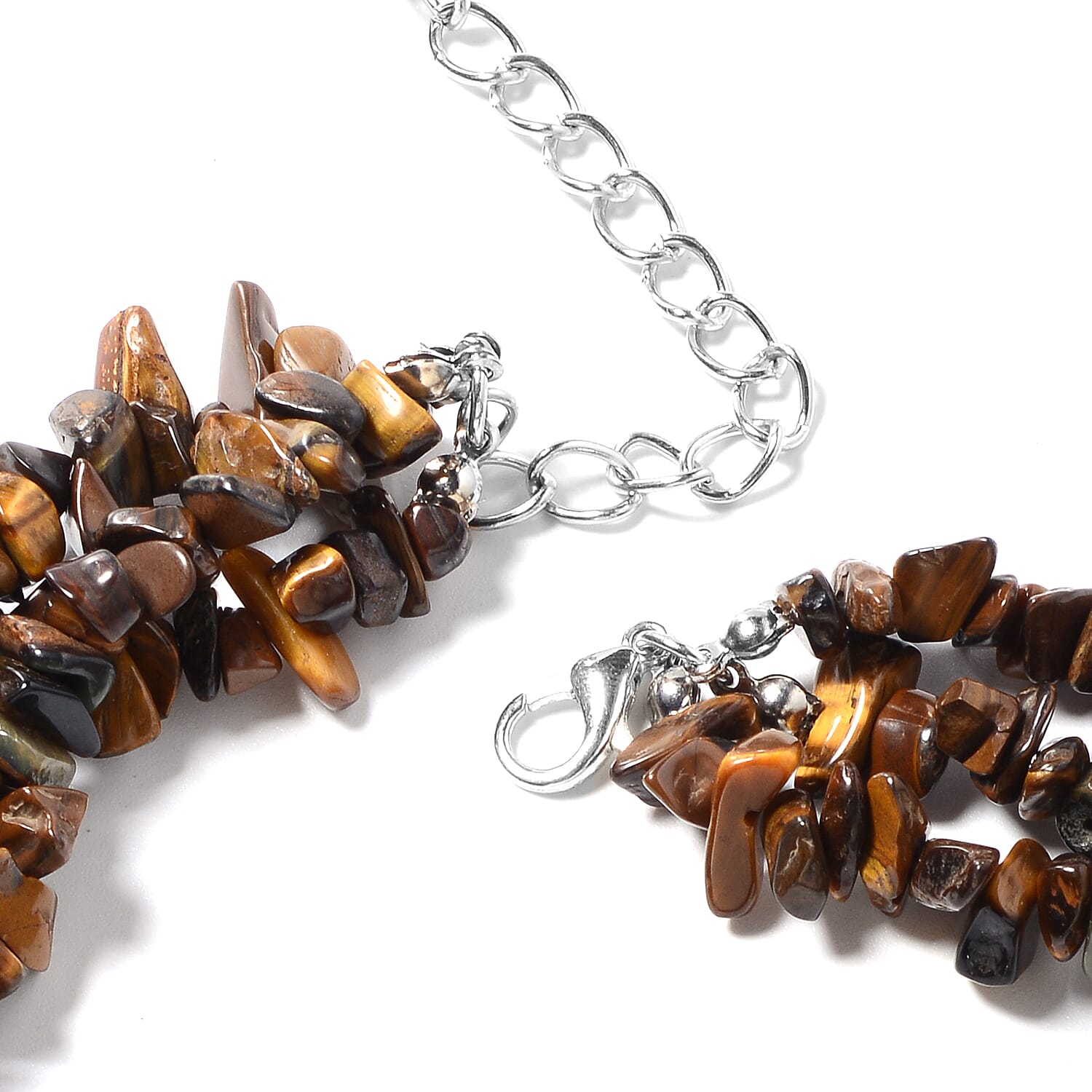 South African Tigers Eye Dragonfly Pendant Necklace 18 Inches in Black Oxidized Silvertone 612.00 ctw