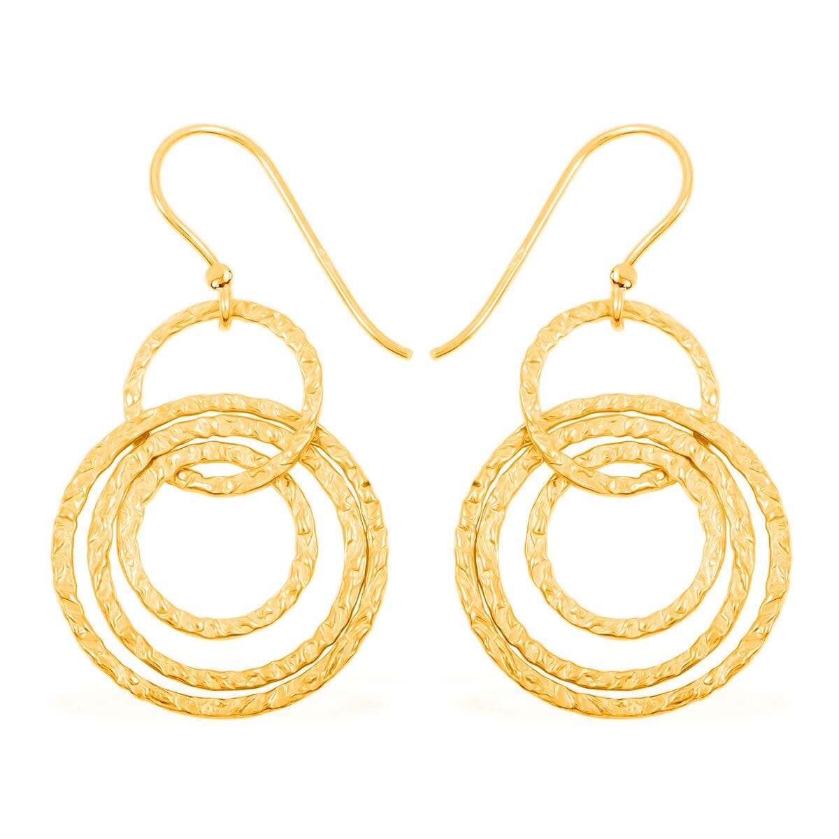 Earrings in 14K Yellow Gold Over Sterling Silver 3 Grams image number 0