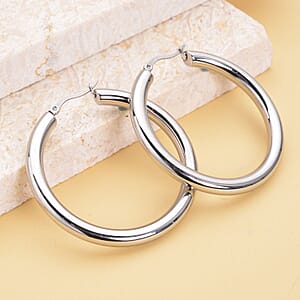 Hoop Earrings in Stainless Steel