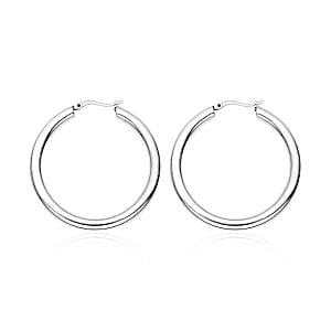 Hoop Earrings in Stainless Steel