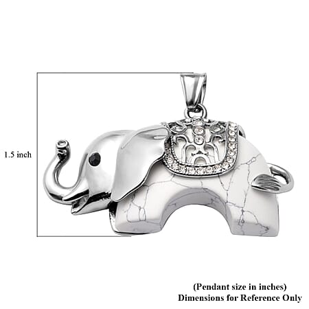 White Howlite - Product card gallery slide 4 (10176366084409)