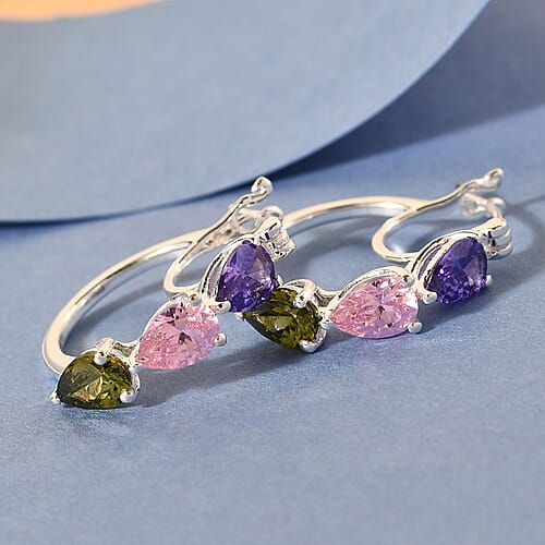 Simulated Multi color Diamond - Product card gallery slide 3 (9431047700735)