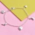 Galactic Charm Bracelet in Sterling Silver 5.40 Grams (7.25 In) image number 1