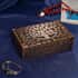 Matte and Copper Finished Tree of Life Hand Carved Mango Wooden Jewelry Storage Box image number 1