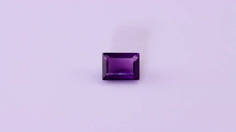 AA African Amethyst (BGt 8x6 mm) 1.40 ctw Loose Gemstone