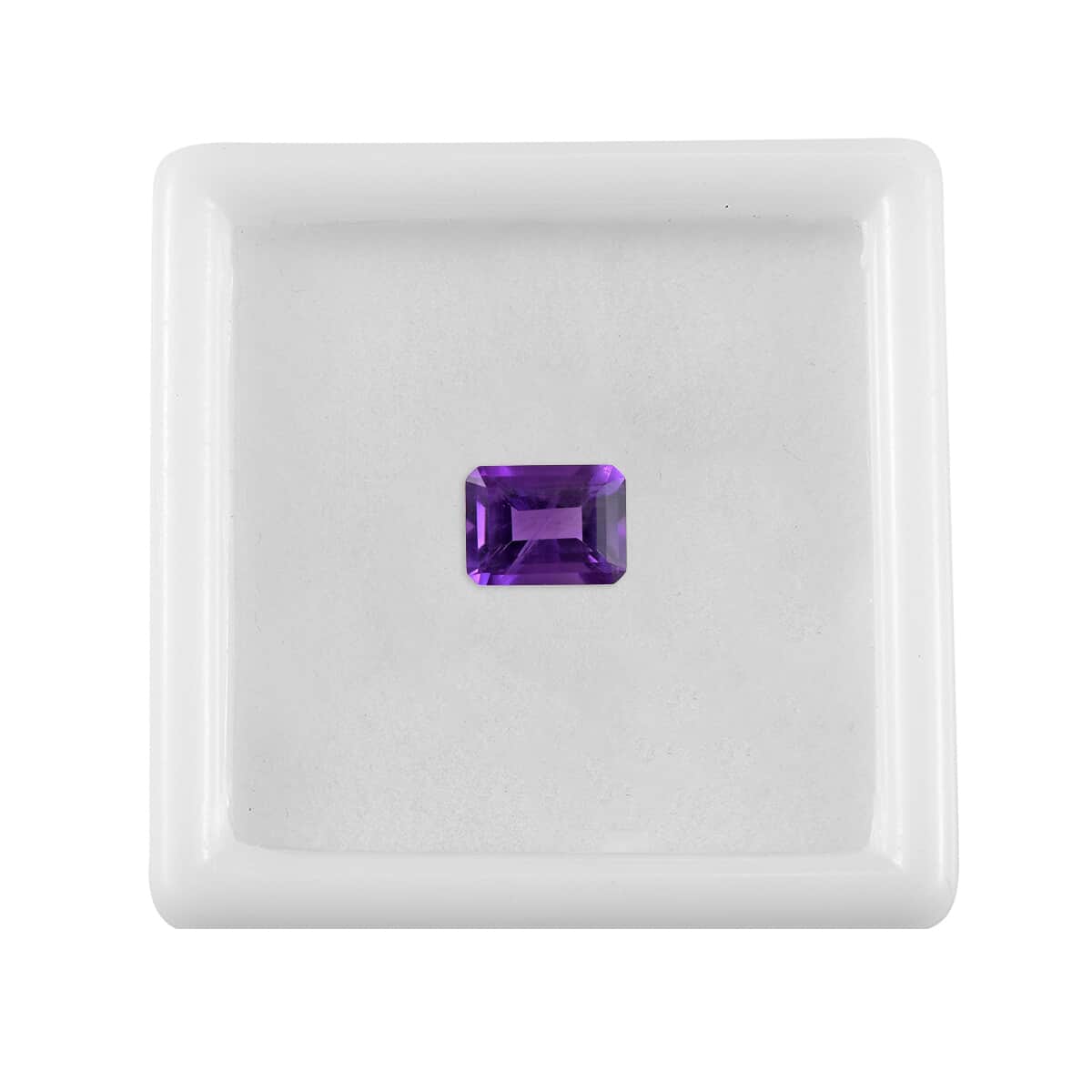 African Amethyst (Oct 8x6 mm) 1.39 ctw Loose Gemstone image number 3