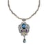 Artisan Crafted Multi Gemstone Pendant With Labradorite Beads Necklace (20 in) in Platinum Over Sterling Silver 268.65 ctw  image number 0