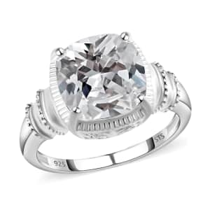 Simulated Diamond Ring in Sterling Silver, Fashion Rings For Women